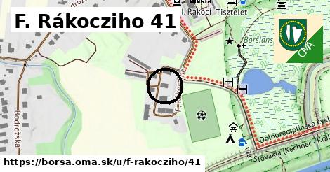 F. Rákocziho 41, Borša