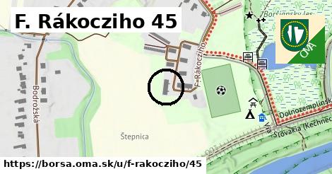 F. Rákocziho 45, Borša