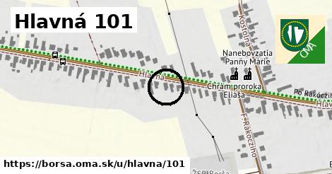 Hlavná 101, Borša