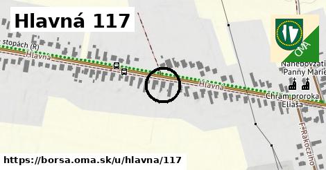 Hlavná 117, Borša