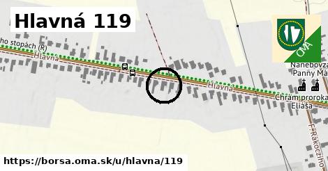 Hlavná 119, Borša