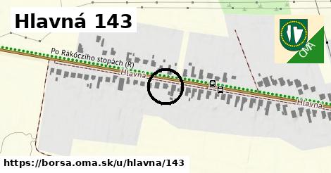 Hlavná 143, Borša