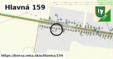 Hlavná 159, Borša