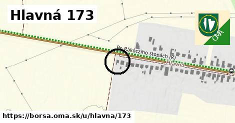 Hlavná 173, Borša