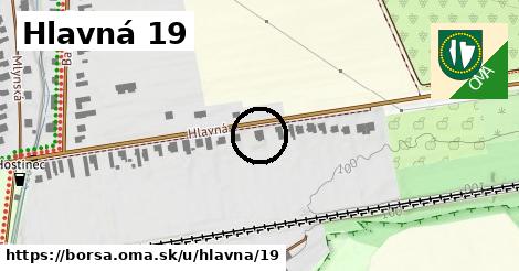 Hlavná 19, Borša