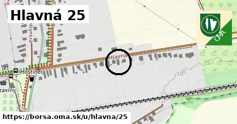 Hlavná 25, Borša