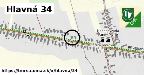 Hlavná 34, Borša