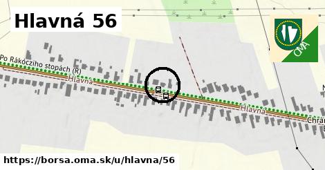 Hlavná 56, Borša