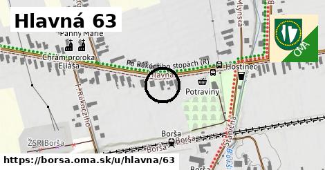 Hlavná 63, Borša