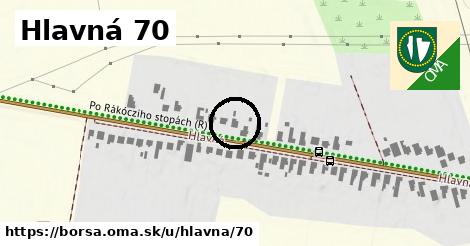 Hlavná 70, Borša