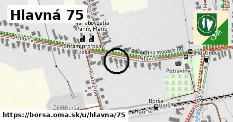 Hlavná 75, Borša