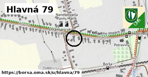 Hlavná 79, Borša