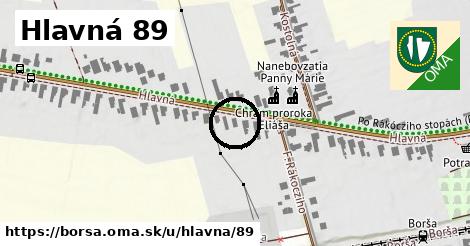 Hlavná 89, Borša