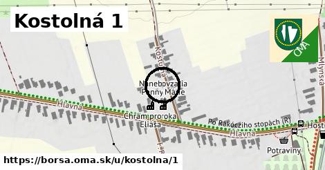 Kostolná 1, Borša