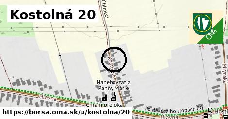 Kostolná 20, Borša