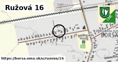 Ružová 16, Borša