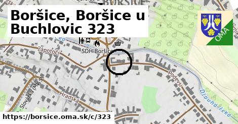 Boršice, Boršice u Buchlovic <span class="supisne">323</span>