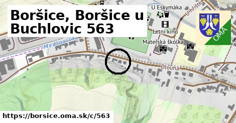 Boršice, Boršice u Buchlovic <span class="supisne">563</span>