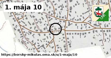 1. mája 10, Borský Mikuláš