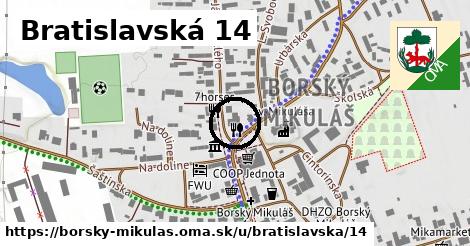 Bratislavská 14, Borský Mikuláš