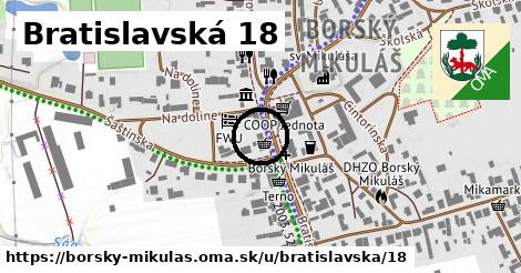 Bratislavská 18, Borský Mikuláš