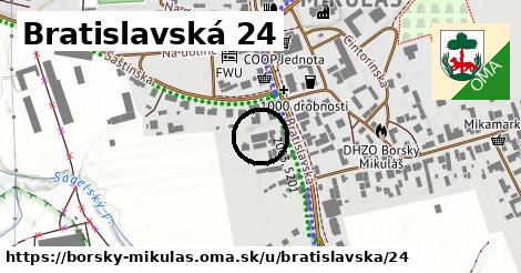 Bratislavská 24, Borský Mikuláš