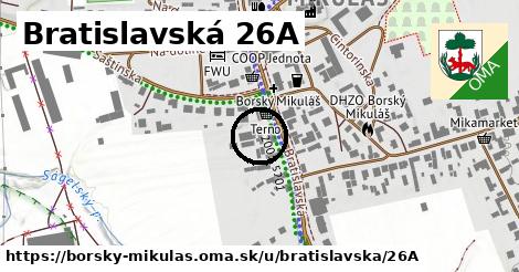 Bratislavská 26A, Borský Mikuláš