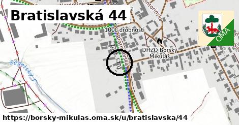 Bratislavská 44, Borský Mikuláš