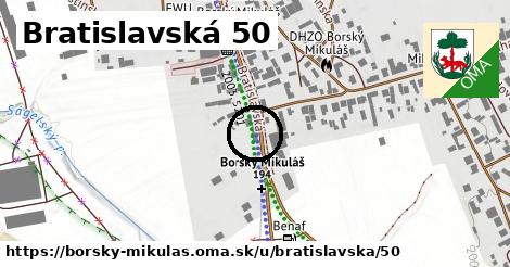 Bratislavská 50, Borský Mikuláš