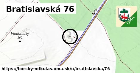 Bratislavská 76, Borský Mikuláš