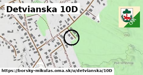 Detvianska 10D, Borský Mikuláš