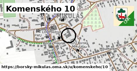 Komenského 10, Borský Mikuláš