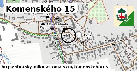 Komenského 15, Borský Mikuláš