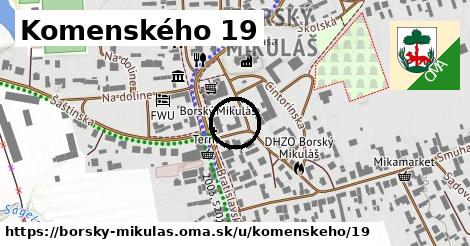 Komenského 19, Borský Mikuláš