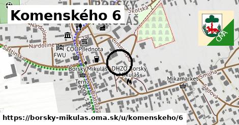 Komenského 6, Borský Mikuláš