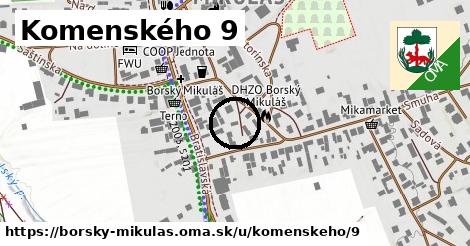 Komenského 9, Borský Mikuláš