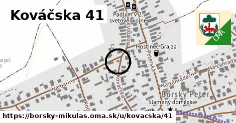 Kováčska 41, Borský Mikuláš