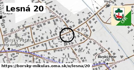 Lesná 20, Borský Mikuláš