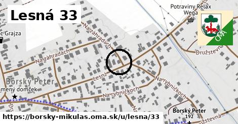 Lesná 33, Borský Mikuláš