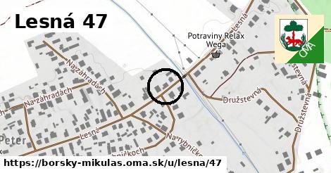Lesná 47, Borský Mikuláš