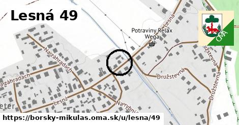 Lesná 49, Borský Mikuláš