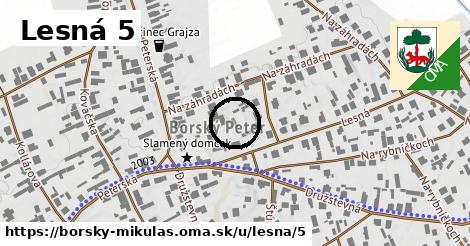 Lesná 5, Borský Mikuláš