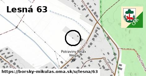 Lesná 63, Borský Mikuláš