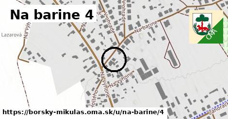 Na barine 4, Borský Mikuláš