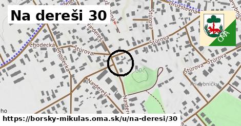 Na dereši 30, Borský Mikuláš