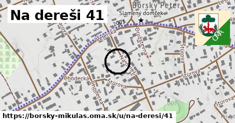 Na dereši 41, Borský Mikuláš