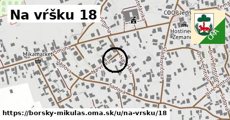 Na vŕšku 18, Borský Mikuláš