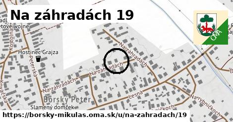 Na záhradách 19, Borský Mikuláš