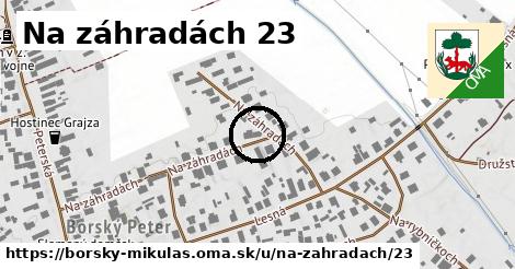 Na záhradách 23, Borský Mikuláš