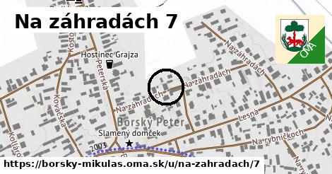 Na záhradách 7, Borský Mikuláš